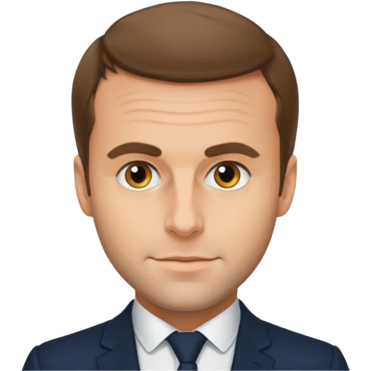 Emanuel Macron emoji
