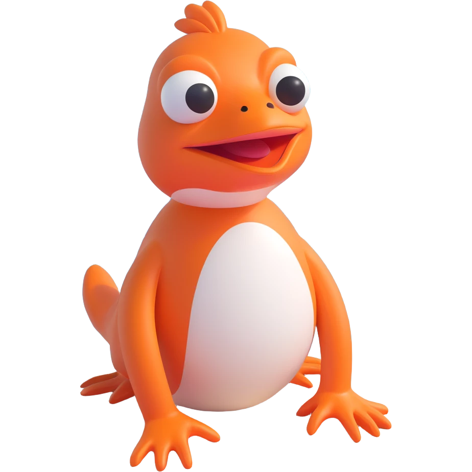 Pepe prie jūros 3D baltu fonu emoji
