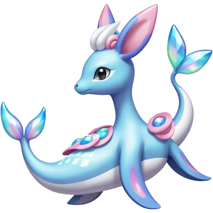 Lapras-Meloetta-Sylveon-Dialga-Suicune-fusion emoji