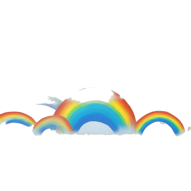 full rainbow emoji