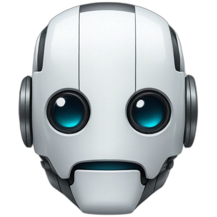 robot head emoji