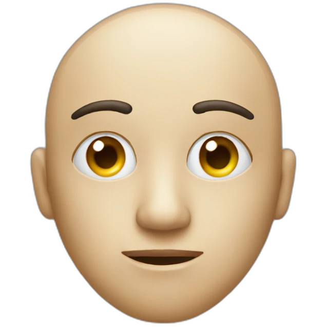face with a small device between the corner of the eye and the nose. emoji