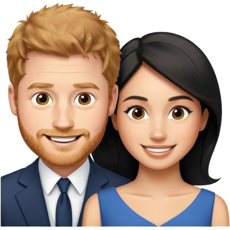 prince harry and megan emoji