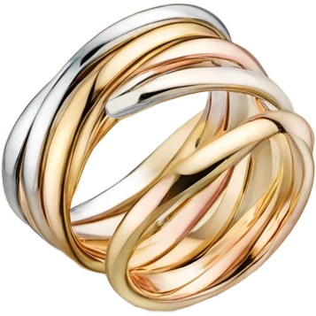 cartier trinity ring emoji