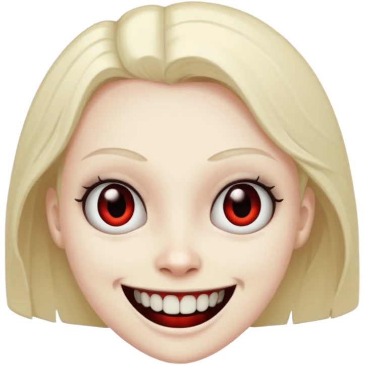 خنده ی خیلی ترس ناک emoji