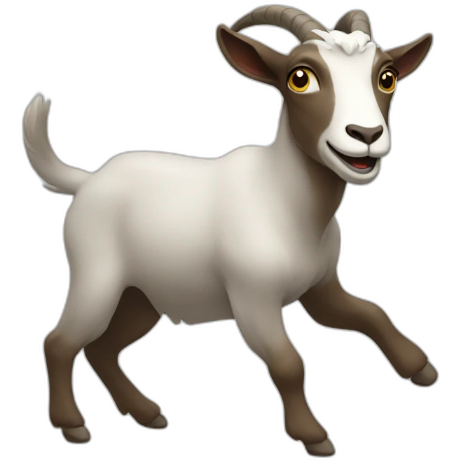 Dancing goat emoji