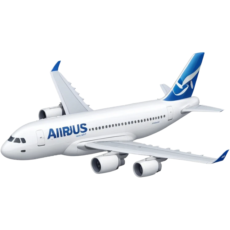 and now i want a Airbus A318 with no livery but just a plane emoji