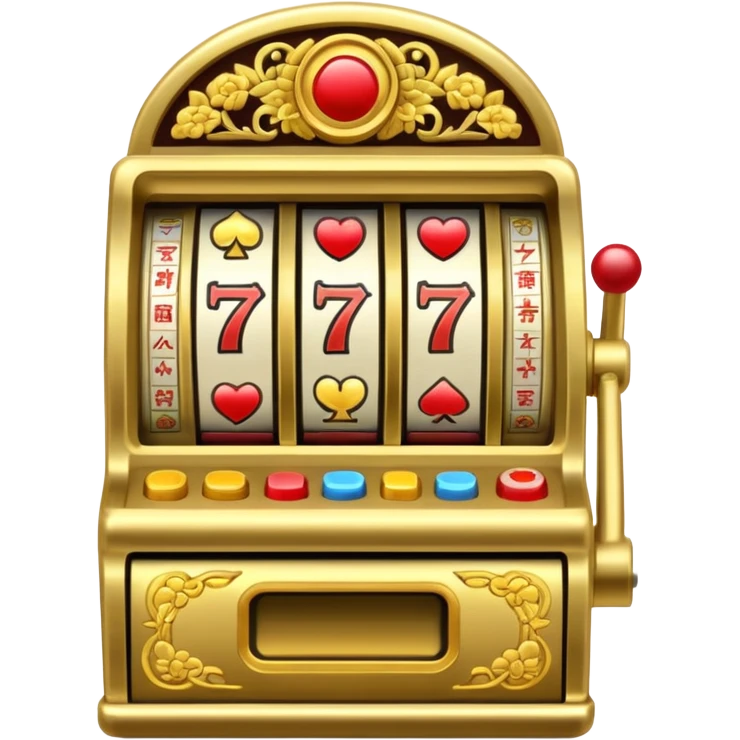 Slot machine, japan emoji