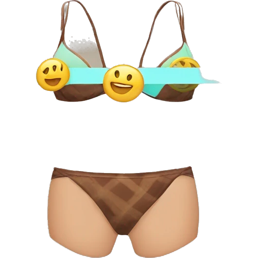  bikini emoji