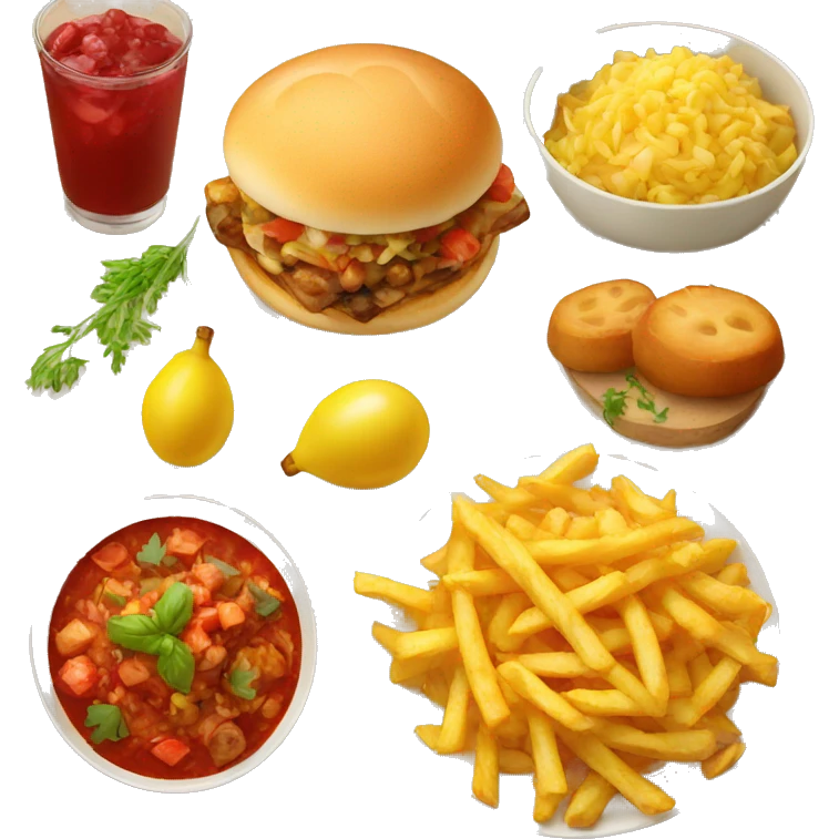 Ukrainian menu emoji