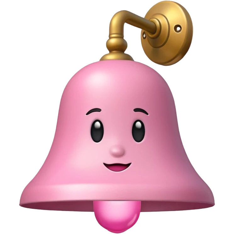 bell pink emoji