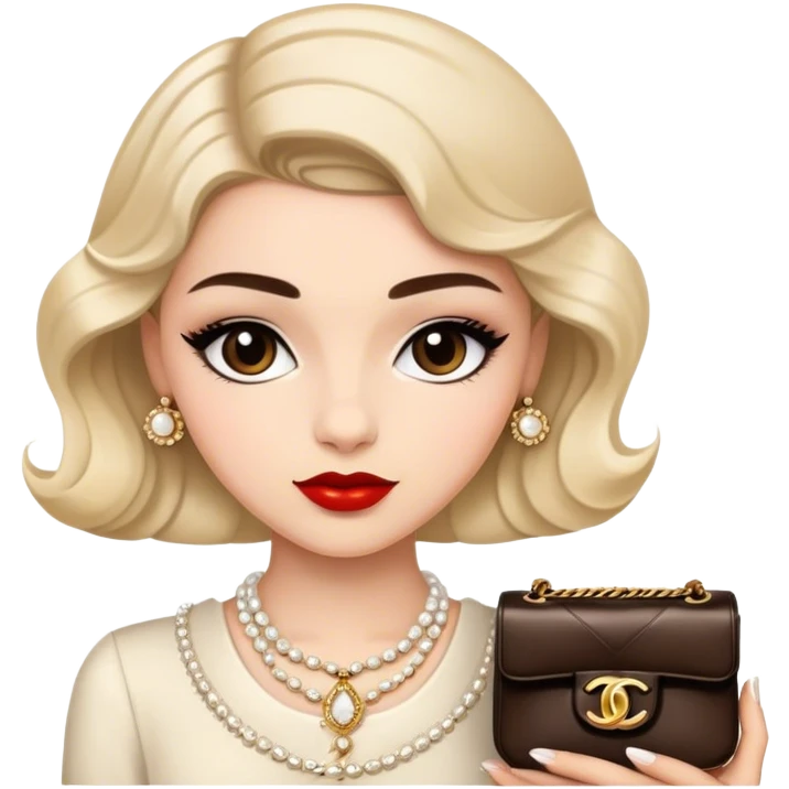 Coco Chanel Girl emoji