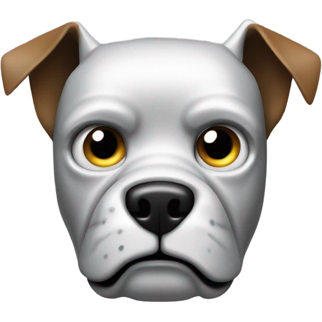 Robot  Dog Terminator Face emoji