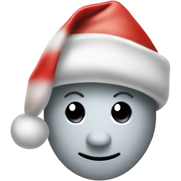 Empty Santa hat emoji