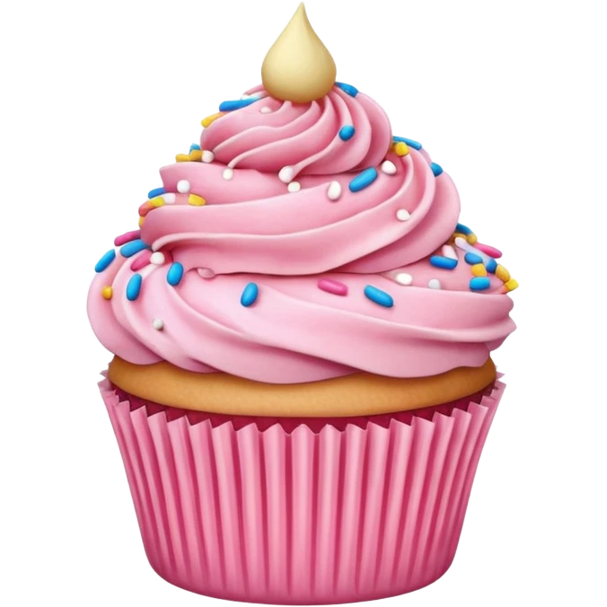 cupcake rosa emoji