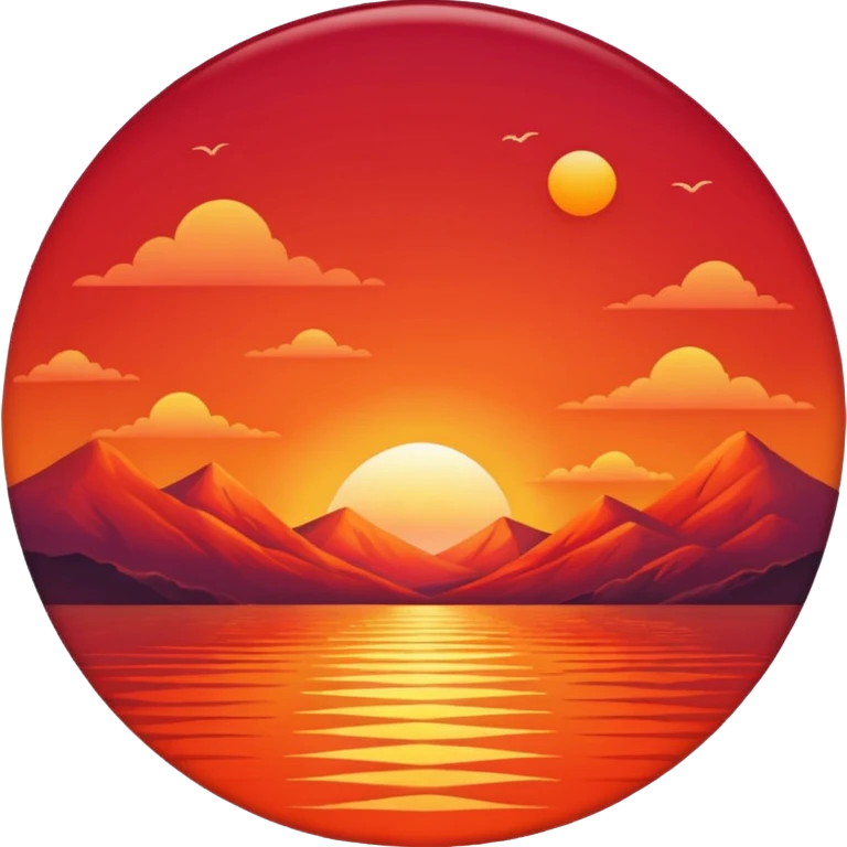 sunset emoji