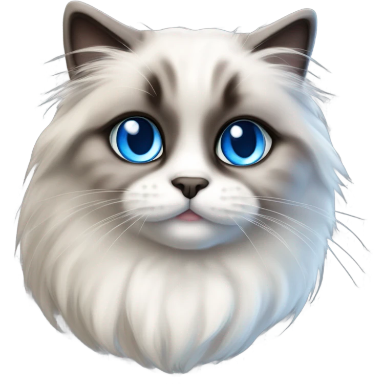 Ragdoll cat emoji