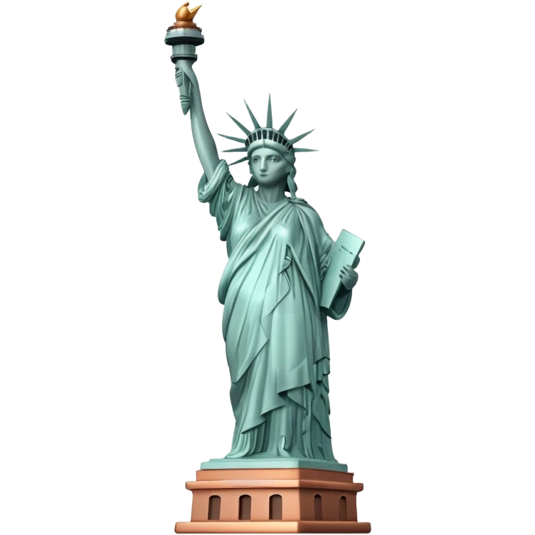 Statue of Liberty landmark emoji