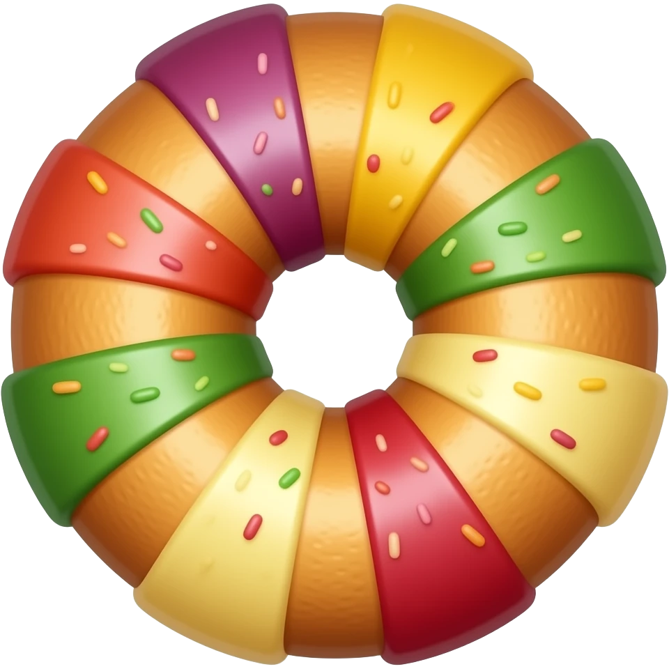 sabores en un roscon emoji