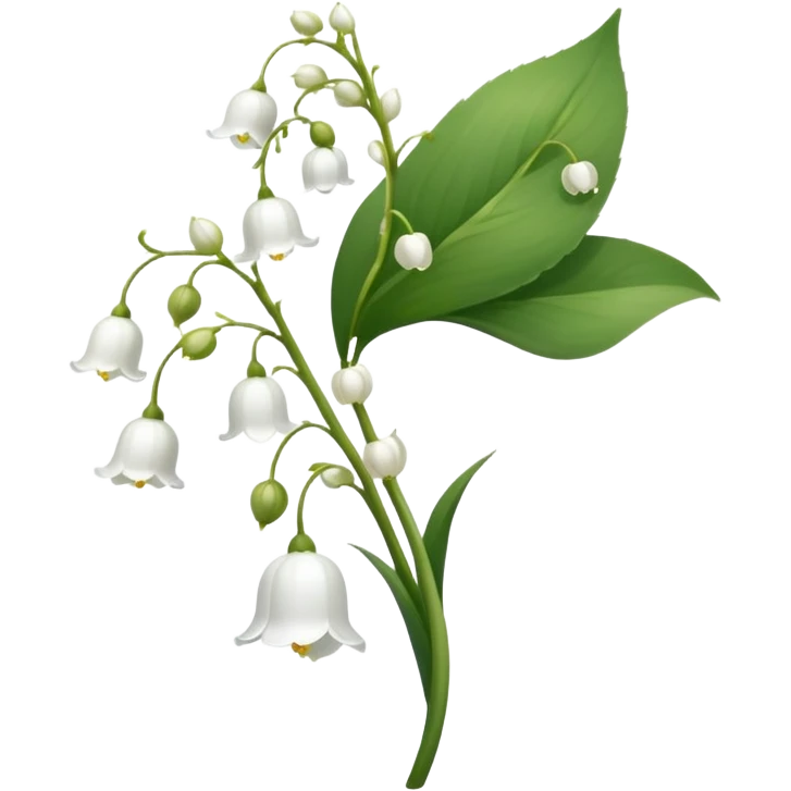 lily of the valley flowers emoji