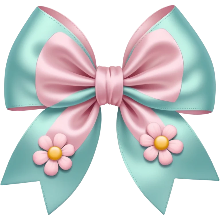flower bow emoji