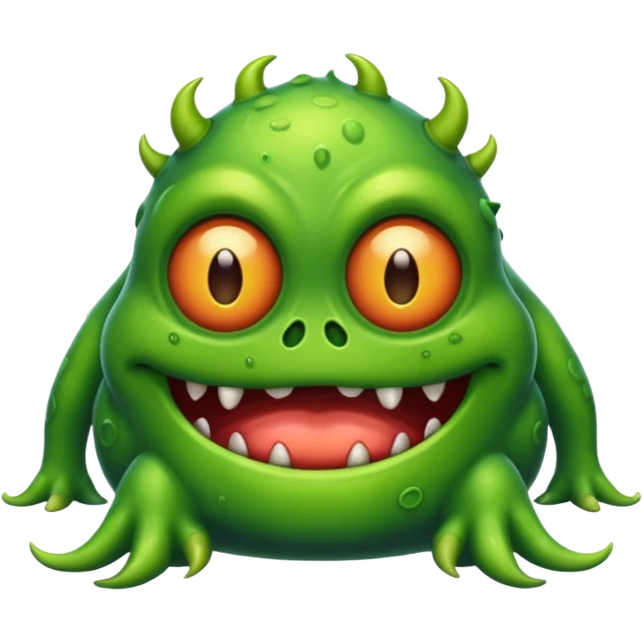 Monster emoji