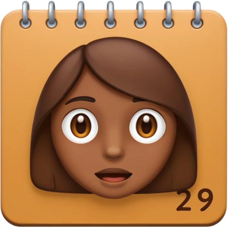 calendar emoji with umber 29 emoji