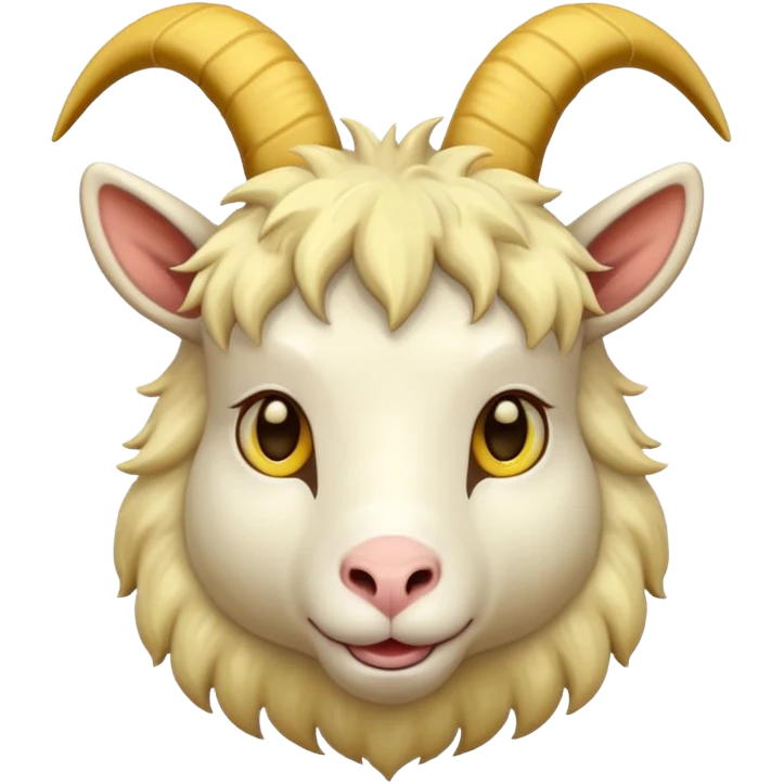 goat yellow emoji