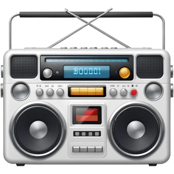 Белый Бумбокс emoji