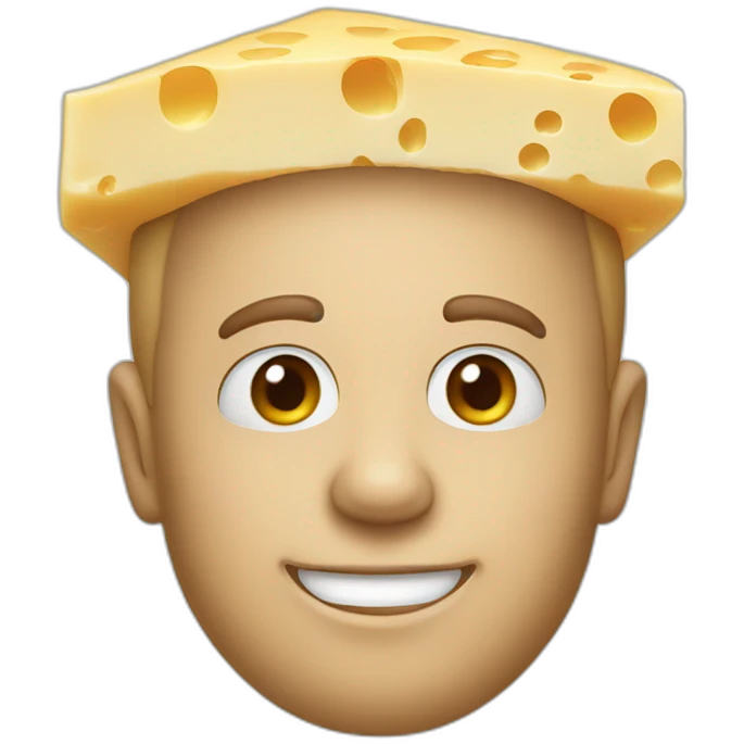 cheese man emoji