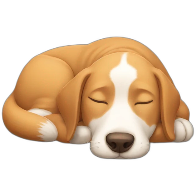 Cat-dog-sleep emoji