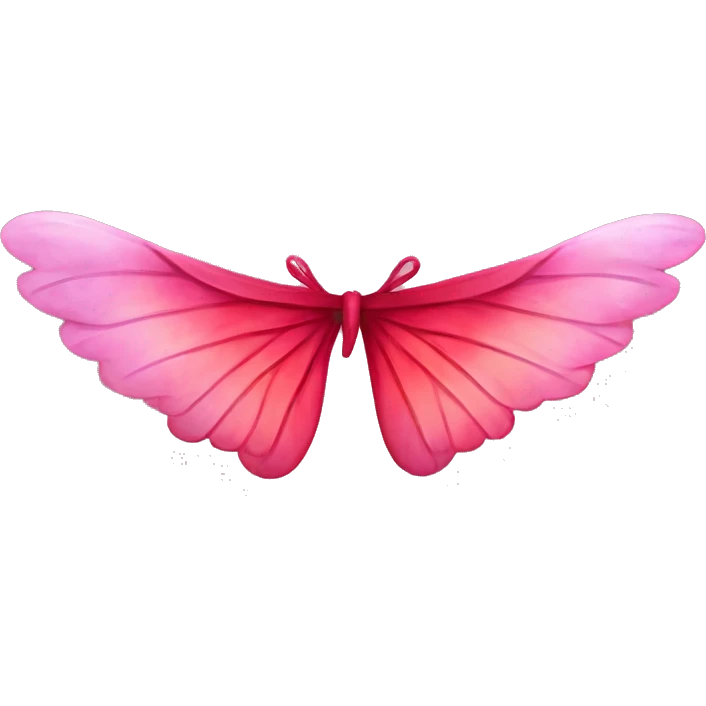 Crimson Fairy wings emoji
