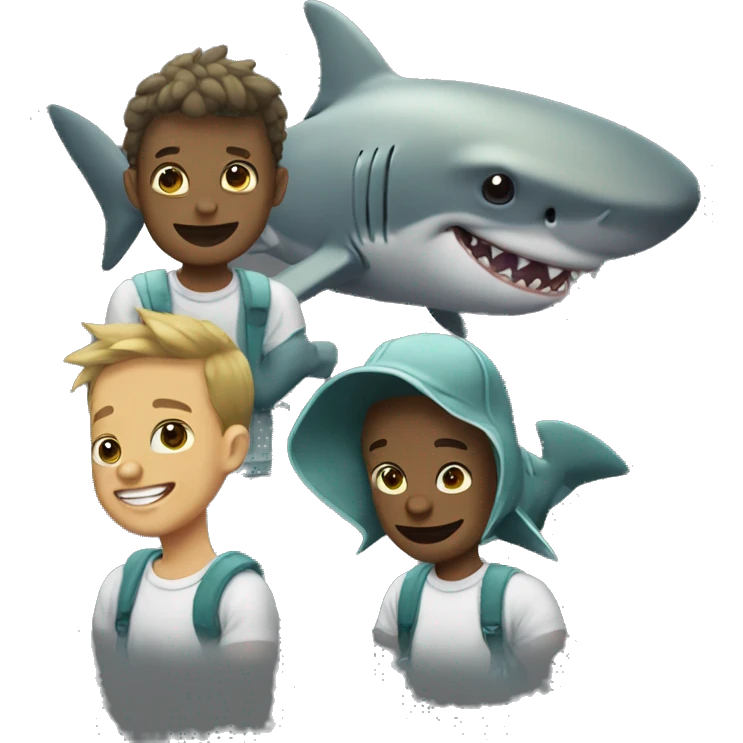 Shark weed boy gang emoji