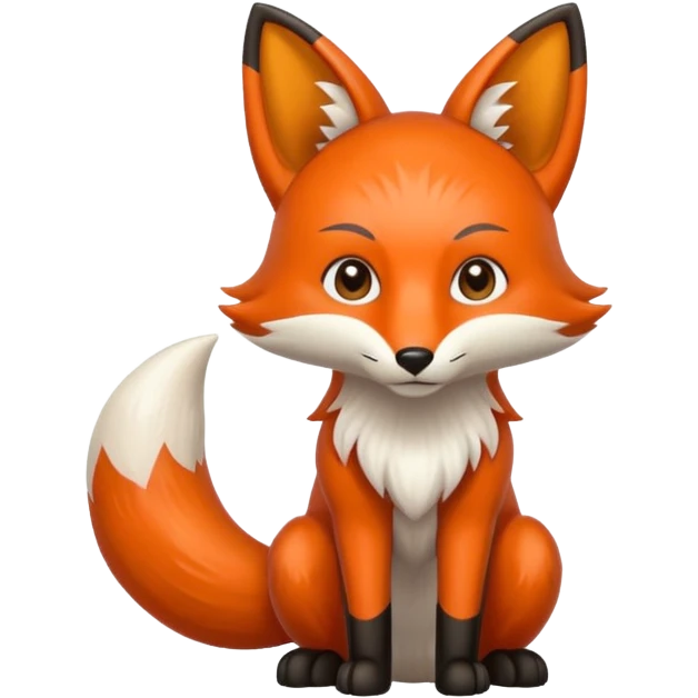 fox with seven tails emoji
