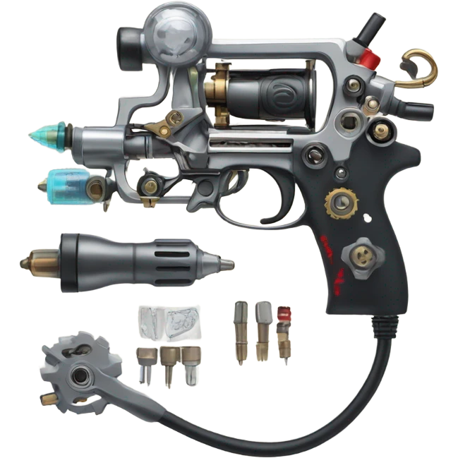 Tattoo gun emoji