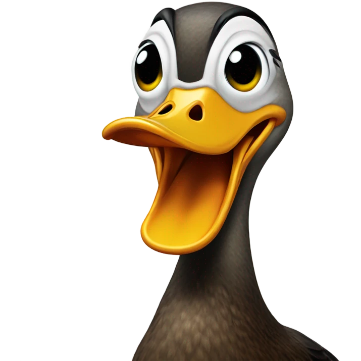 duck quacking emoji