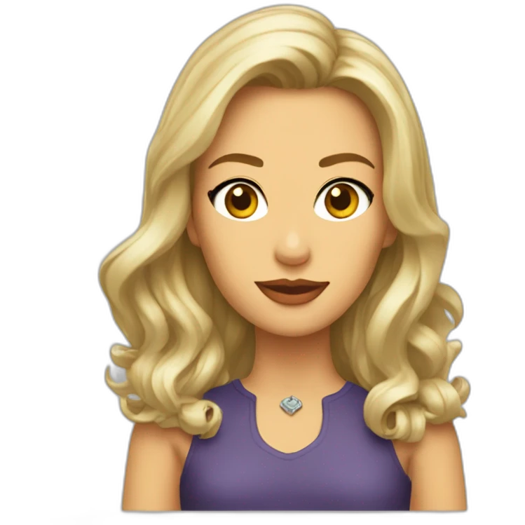 Brigitte la tête de bitte emoji