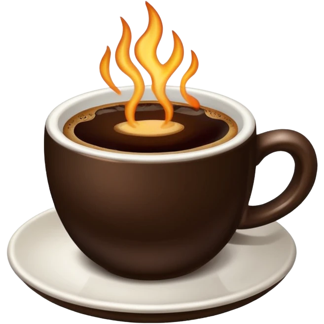 Coffee, without Saucer. emoji