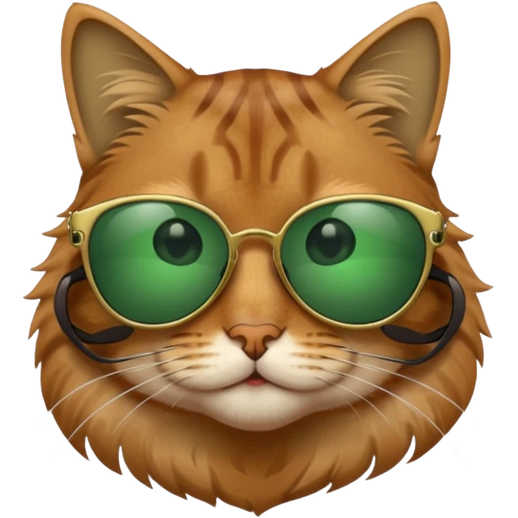 Cat wearing sunglasses emoji