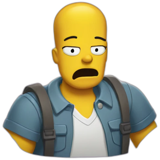 character from the Simpsons universe emoji