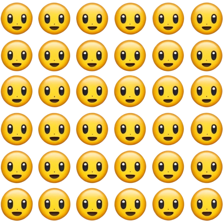 Pixeled style emoji
