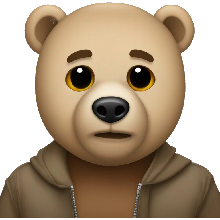 Kanye west pookie bear emoji