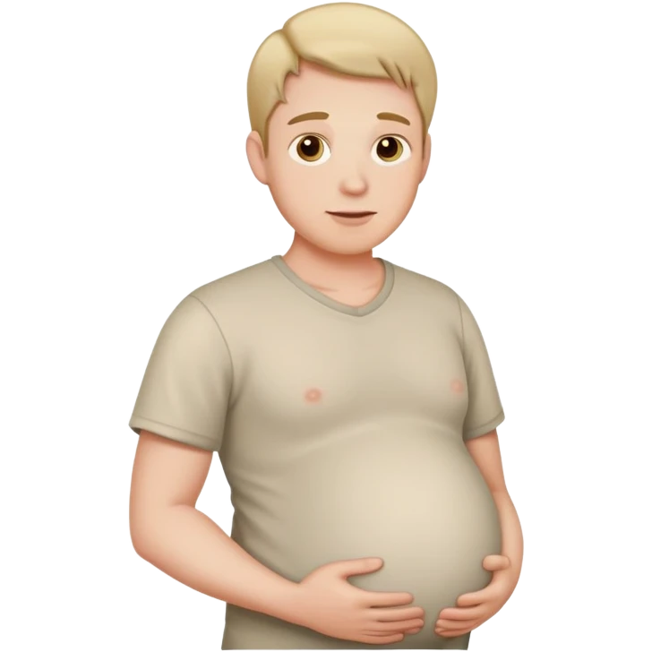 Pregnant man emoji