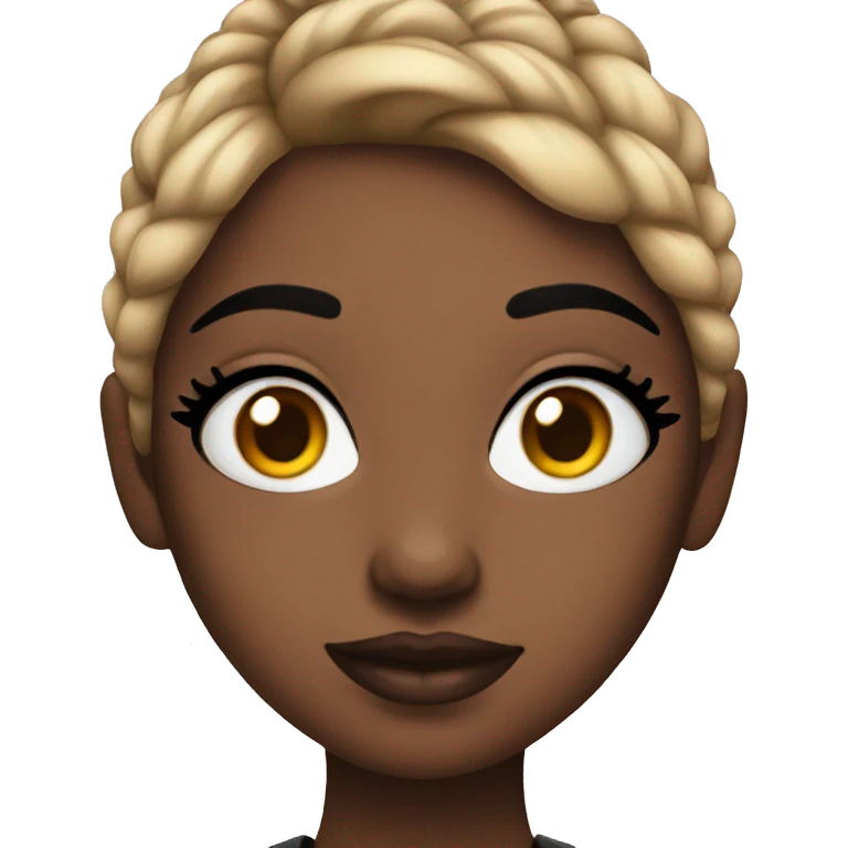 girl wear makeup emoji