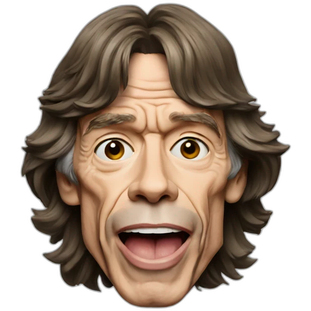 Mick Jagger emoji