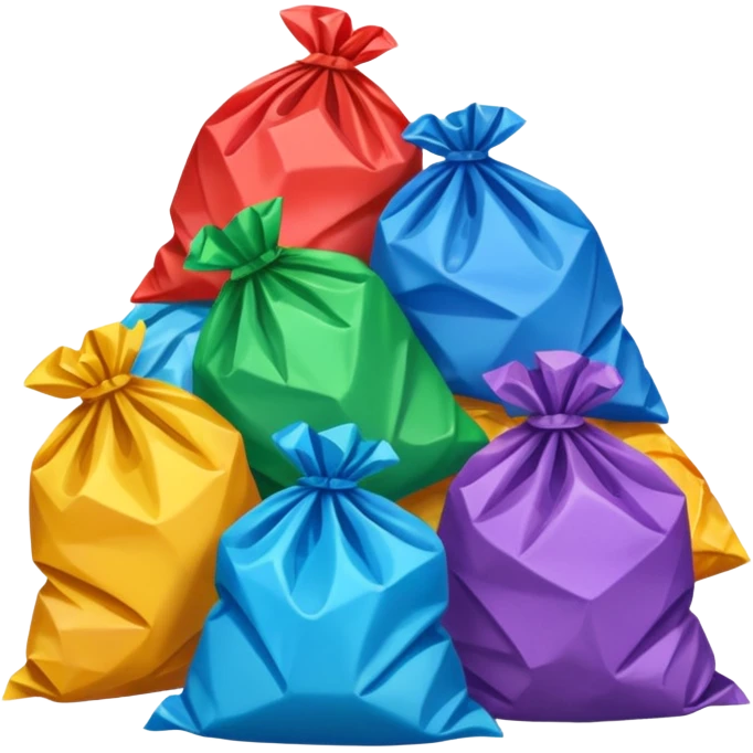 trash wrappers emoji