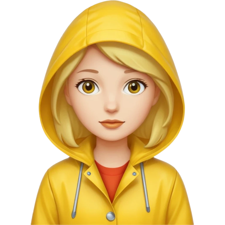 Raincoat Pedestrian woman emoji