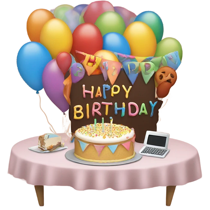 Happy birthday John emoji
