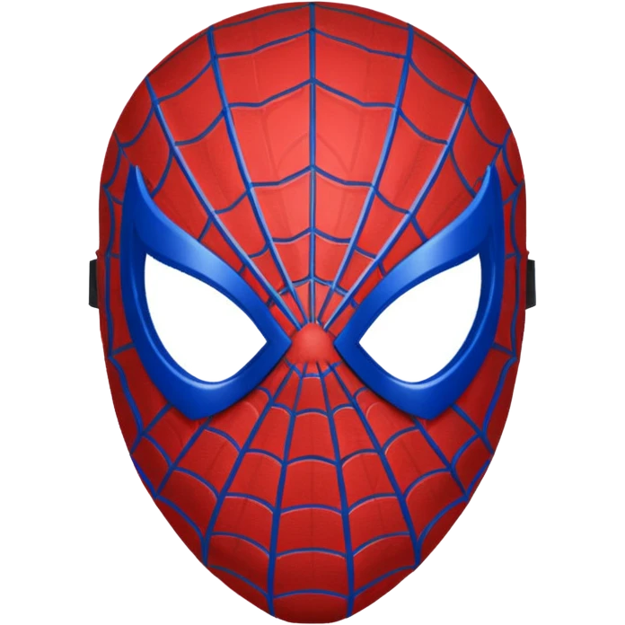 Spiderman mask without background  emoji