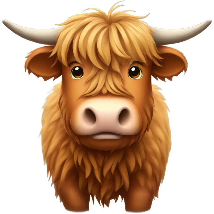 Highland cow emoji